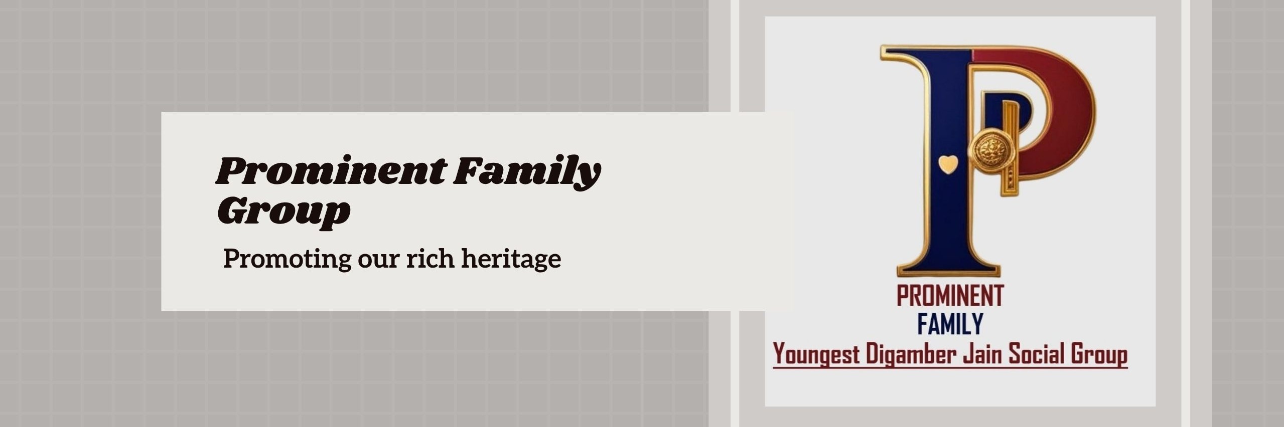 YouTube Banner - Prominent Family Group - 1 YouTube Banner - Prominent Family Group - 1